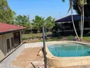 A pool surround by Ash Huskisson Masonry